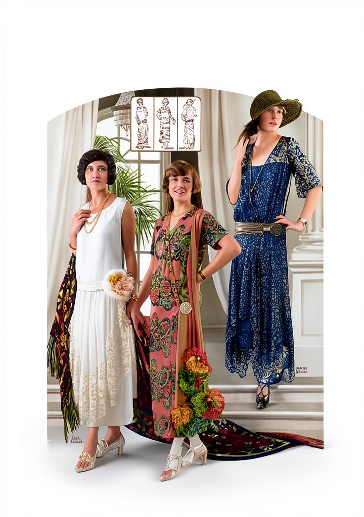 Dover Fashion and Costumes