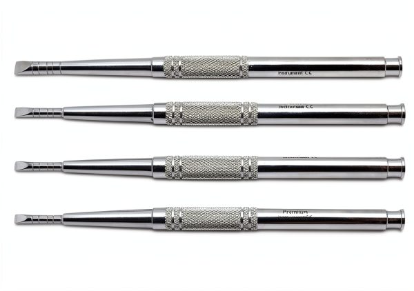 Dental Chisels Superior Instruments 8-Piece AISI 420 Steel Set-5