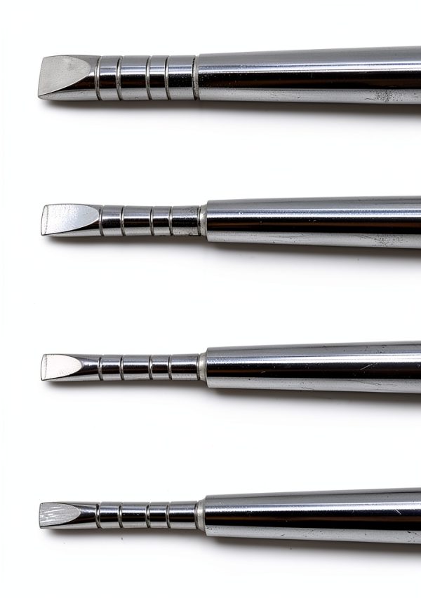 Dnetal Splitting Ridge Chisels Mallet Implant Stainless Steel 5-Pc Set-2