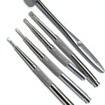 Dnetal Splitting Ridge Chisels Mallet Implant Stainless Steel 5-Pc Set-0